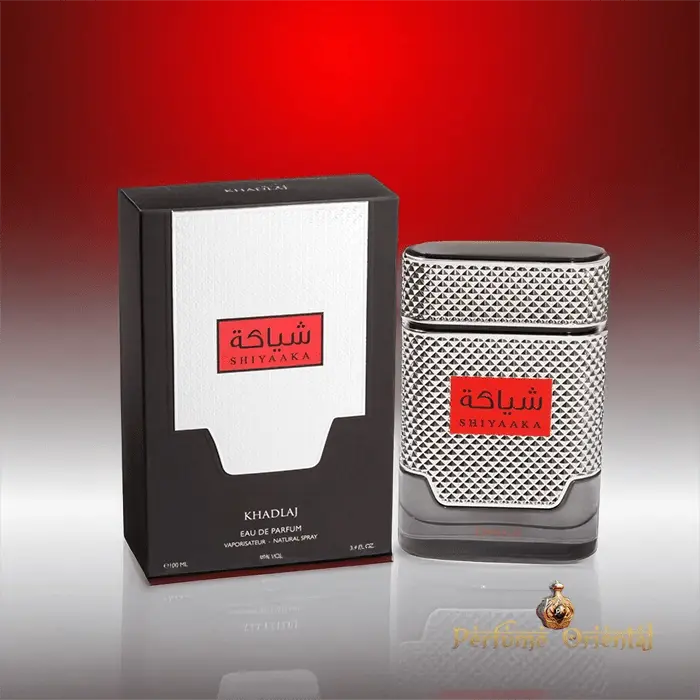 香水(男性用) Khadlaj Shiyaaka  100ml Perfume SHIYAAKA MEN SILVER Elegant-KHADLAJ | Oriental Perfume