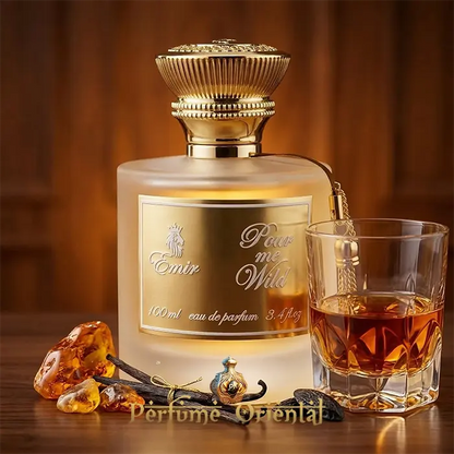 Perfume Pour Me Wild Emir Paris Corner 100ml Eau de Parfum con cognac, vainilla y ámbar