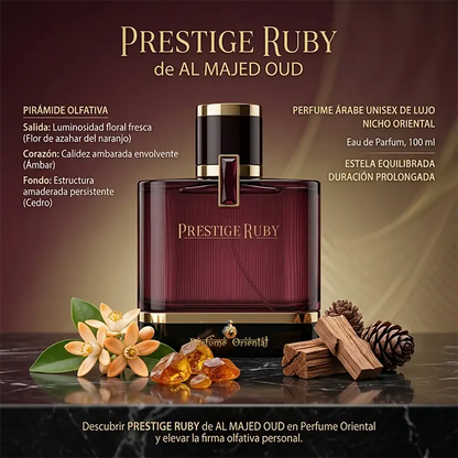 Perfume PRESTIGE RUBY de AL MAJED OUD-100ml UNISEX Perfume Oriental