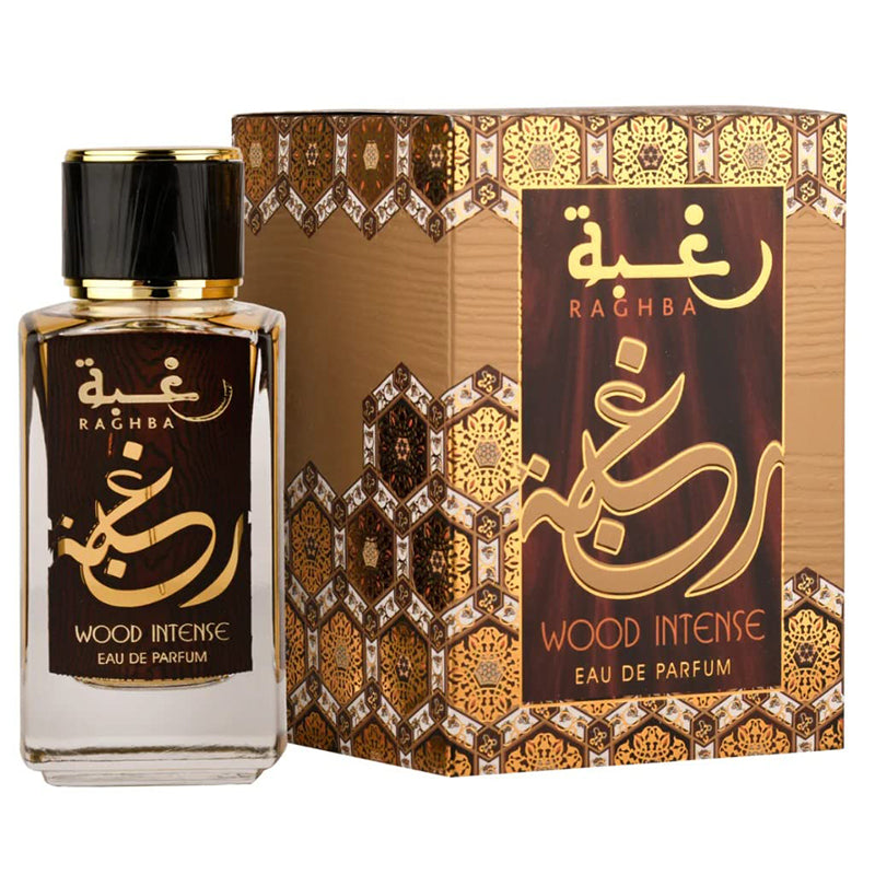 raghba wood intense perfume arabe de lattafa