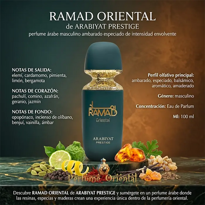 Perfume RAMAD ORIENTAL de ARABIYAT PRESTIGE-100ml Perfume Oriental