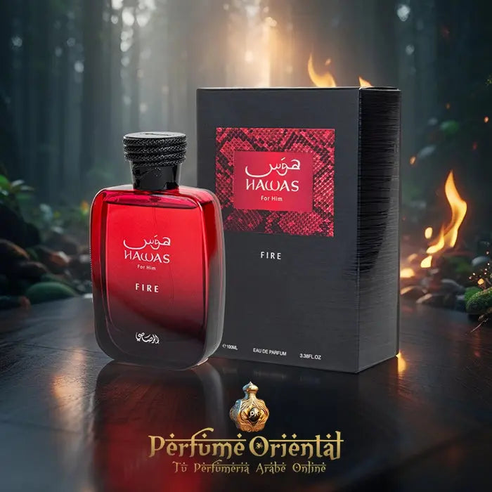 HAWAS FIRE Perfume - EDP - 100ml - RASASI | Oriental Arabic