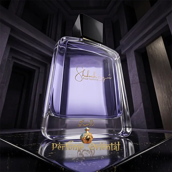 Shuhrah Pour Homme Rasasi Perfume Arabe Hombre Bergamota Incienso Oud Musgo Amaderado Elegante 90ml