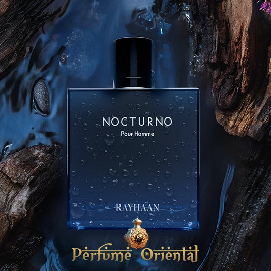 Fragancia amaderada aromática RAYHAAN NOCTURNO para hombre