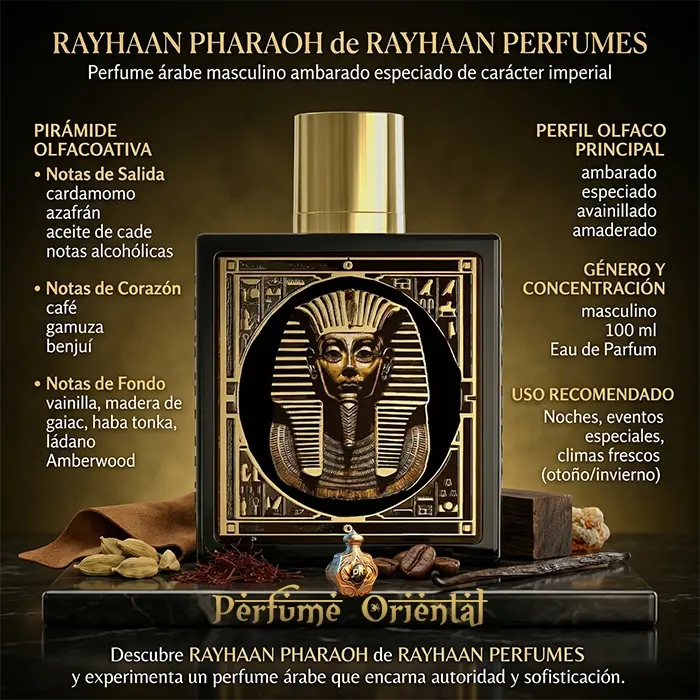 RAYHAAN PHARAOH de RAYHAAN PERFUMES Perfume Oriental