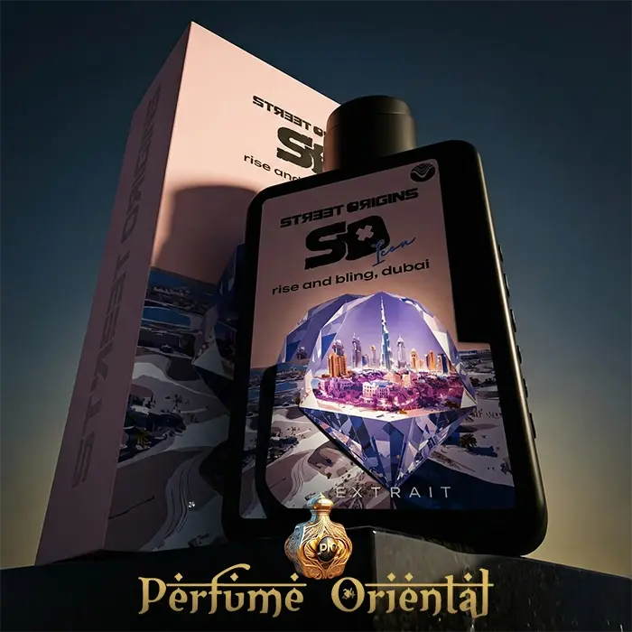 Perfume Rise and Bling Dubai Street Origins 65ml Extrait con caja original, fragancia oriental intensa y elegante