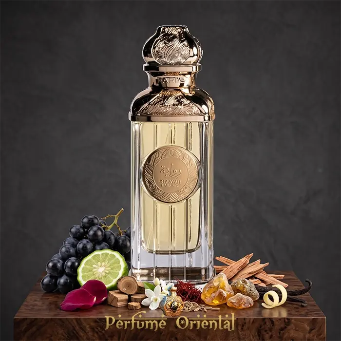 Riwayah Harrison Fariis Perfume Unisex Intenso Con Uvas Negras Jazmin Pachuli Y Base Ambarada Elegante Y Duradera