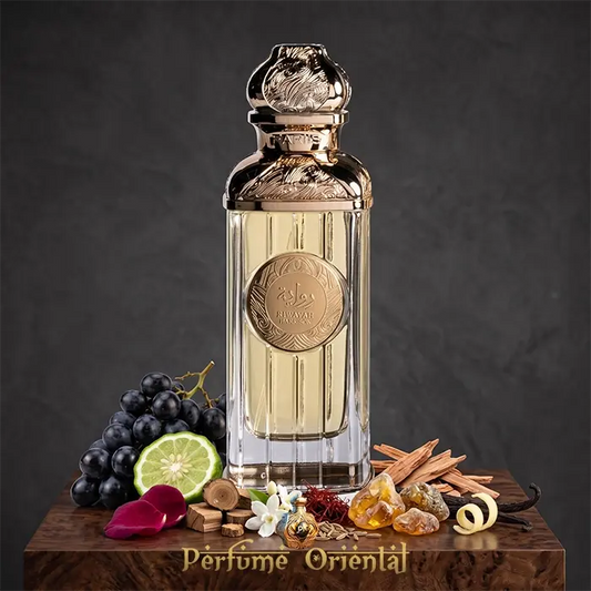 Riwayah Harrison Fariis Perfume Unisex Intenso Con Uvas Negras Jazmin Pachuli Y Base Ambarada Elegante Y Duradera
