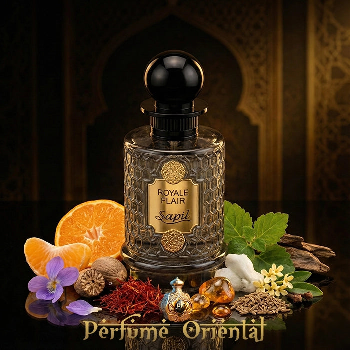 Perfume Oriental SAPIL ROYALE FLAIR unisex sofisticado