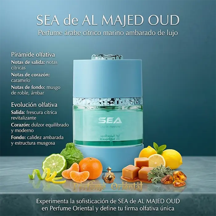 Perfume SEA de AL MAJED OUD-75ml-UNISEX Perfume Oriental