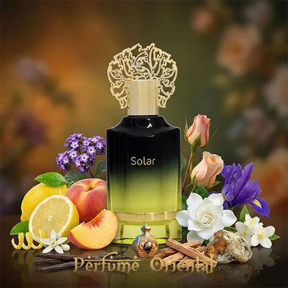 Solar Aqua de Naseem Aqua Parfum 55ml fragancia femenina fresca cítrica con limón melocotón jazmín vainilla y maderas cálidas