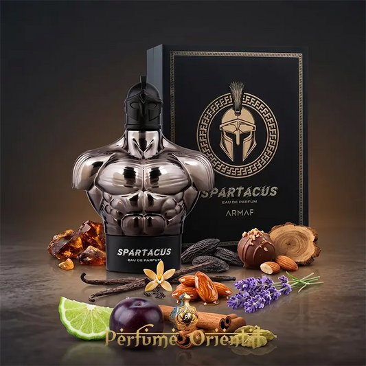 Spartacus Armaf Perfume Con Caja Presentación Completa Aroma Gourmand Ambarado Y Especiado Masculino
