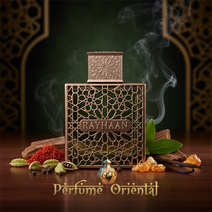 TERRA Rayhaan Eau de Parfum 100ML para hombre – Perfume oriental especiado con ámbar, oud y vainilla.