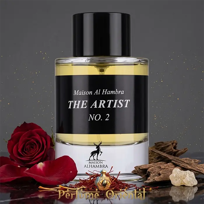 the artist no 2 maison alhambra perfume arabe unisex 100ml fragancia oud rosado especiado amaderado lujo