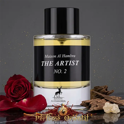 the artist no 2 maison alhambra perfume arabe unisex 100ml fragancia oud rosado especiado amaderado lujo