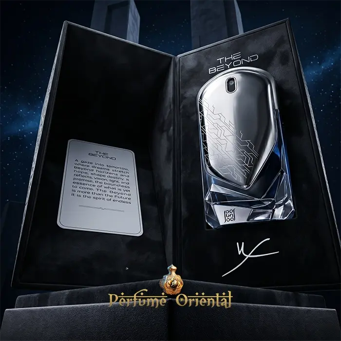 The Beyond 2050 Ahmed Al Maghribi Perfume Arabe Unisex 75ml Fragancia Moderna Citrica Floral Con Toque De Cuero