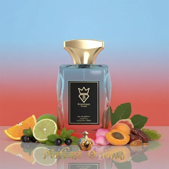 Perfume oriental Unforgettable 100ml Bujairami Perfumes fragancia cítrica frutal luminosa