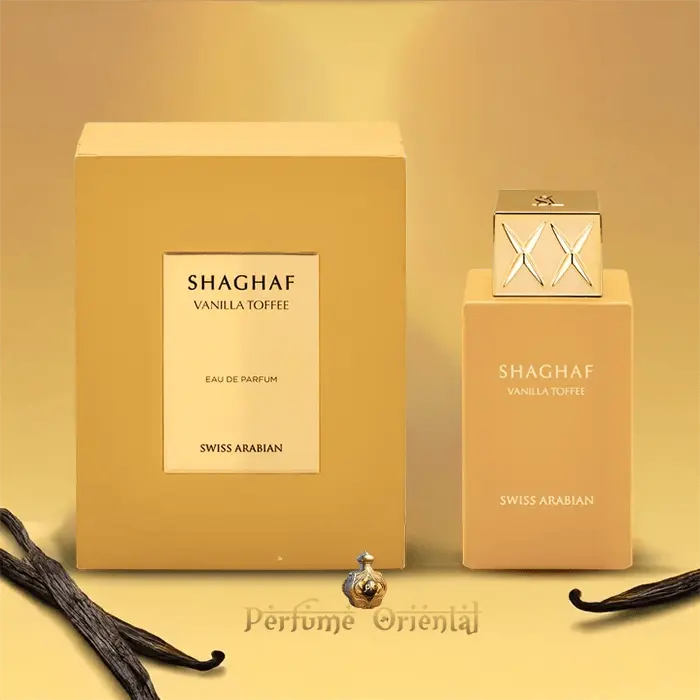SHAGHAF VANILLA TOFFEE Perfume - 75ml - Swiss Arabian | Oriental