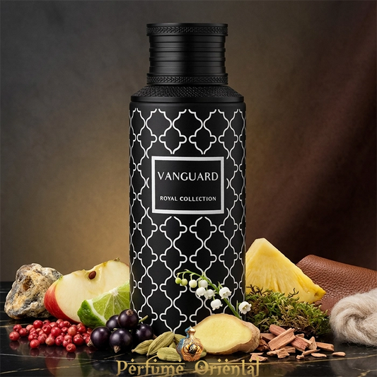 Vanguard Perfume Árabe Maison Asrar 100ml Fragancia Masculina Con Cuero Ámbar Gris Y Almizcle