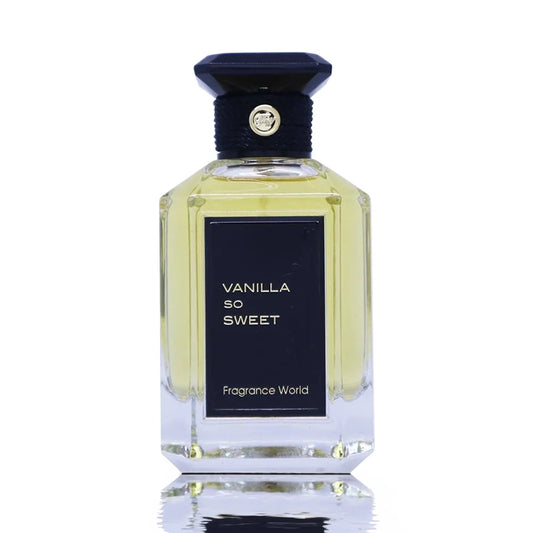 Perfume vanilla so sweet de fragrance world para mujer