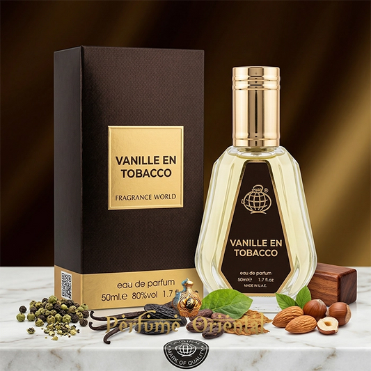 VANILLE EN TOBACCO-Eau De Parfum 50ml - Fragrance World