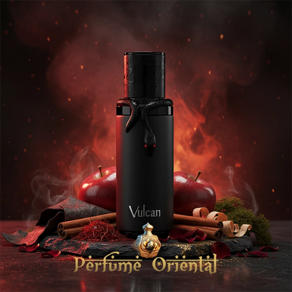 VULCAN BLACK FRIDAY EDITION perfume árabe con canela, azafrán y manzana roja