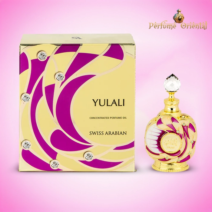 Perfume YULALI -12ml- Swiss Arabian aceite concentrado