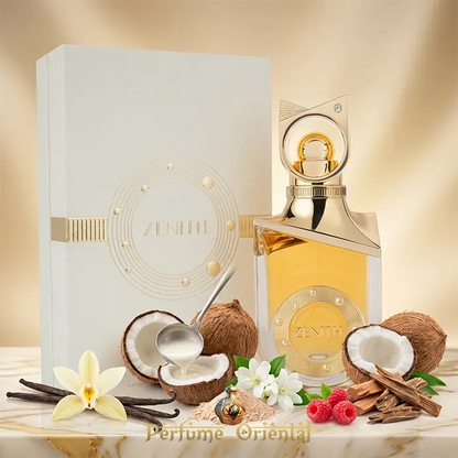 Zenith Riiffs Con Caja Perfume Unisex Dulce Cremoso Con Coco Vainilla Y Fondo Almizclado Amaderado