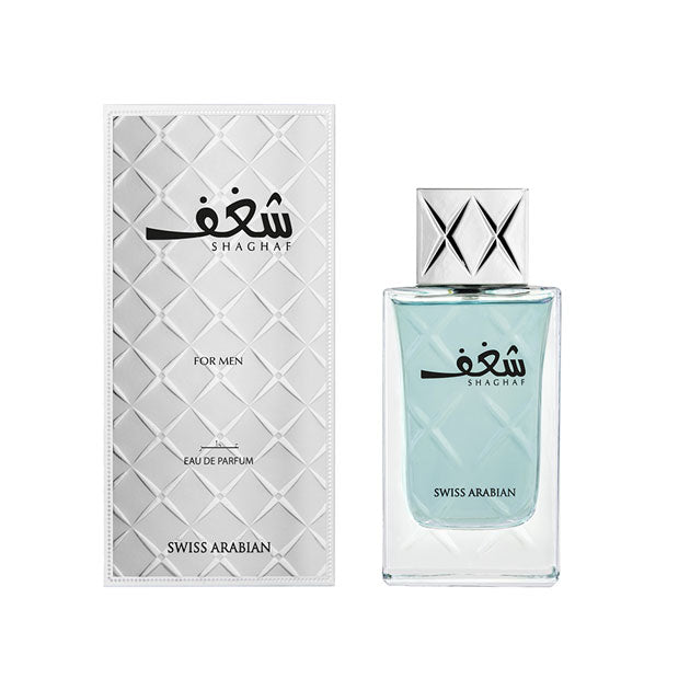 SHAGHAF MEN 75 ML EDP-Swiss Arabian Perfumes box