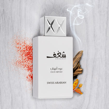 Perfume SHAGHAF OUD ABYAD - Swiss Arabian Perfume