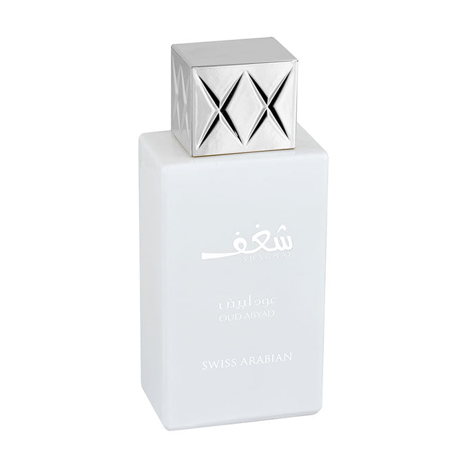 Perfume SHAGHAF OUD ABYAD - Swiss Arabian Perfume bottle