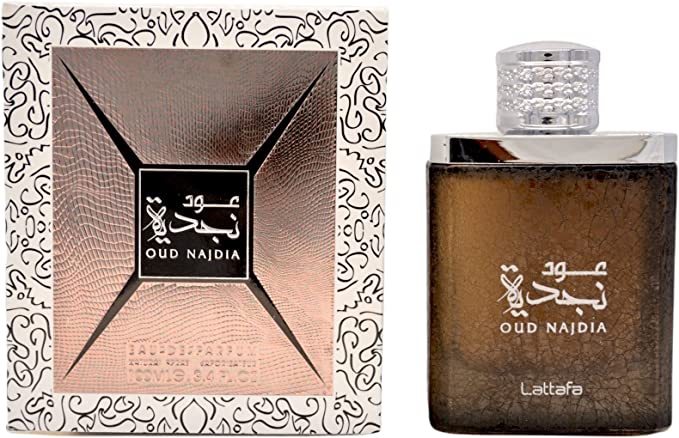 Oud Najdia - Eau De Parfum Spray (100 ml - 3.4Fl oz) by Lattafa Size